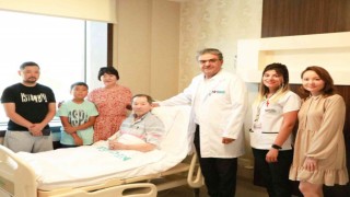 Moğolistandan Tekdene check-up için geldi