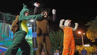 ‘Neşeli Orman Kışla Parkında çocuklarla buluştu