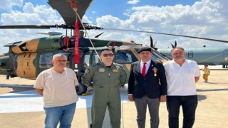Oğlunun kullanırken şehit olduğu helikopteri gören babadan duygu dolu sözler: