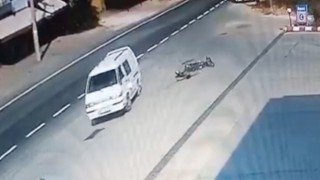 Ölümle biten kaza kamerada