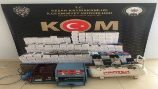 On binlerce makaron yakalandı