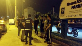 Osmaniye'de Polisin mahallelerdeki şok uygulamasında 175 kişi sorgulandı