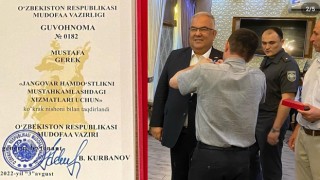 Osmaniyeli Prof. Dr. Gerek’in ismi Özbekistan’da yaşayacak