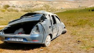 Otomobil takla attı: 1 ölü, 4 yaralı