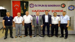 Öz İplik-İş Sendikası Gaziantep Şubesi 10uncu Olağan Genel Kurulu gerçekleşti