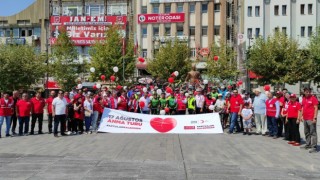 Pedallar bu kez 17 Ağustos depreminde hayatını kaybedenler için çevrildi