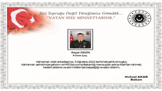 Pençe-Kilit Harekâtı bölgesinde 1 asker şehit oldu