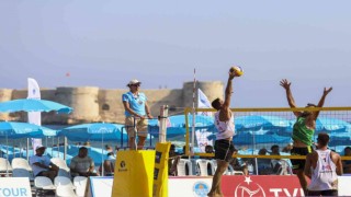 Pro Beach Tour Mersin etabı Kızkalesinde başladı