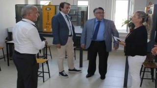 Rektör Özölçer Alaplı Meslek Yüksekokulunu ziyaret etti
