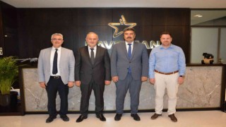 Rektör Ünaldan Ankarada iş birliği görüşmeleri