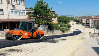 Safranboluda 10 bin ton asfalt dökümü yapıldı