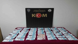 Sahte paralarla polise yakalanan kişi gözaltında