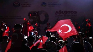 Sakarya 30 Ağustos Zafer Bayramında tek yürek oldu