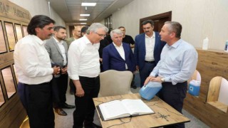Sakarya Büyükşehir Belediye Başkanı Yüce, Ağrı Milli Eğitim Müdürü Kökreki ziyaret etti