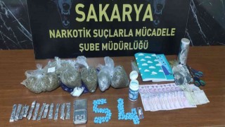 Sakaryada uyuşturucu operasyonu: 2 gözaltı