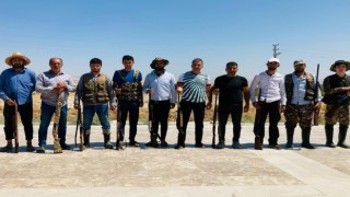 Samsatta sürek avı yapıldı
