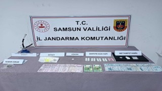 Samsunda çok miktarda narkotik madde ele geçirildi