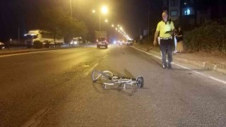 Samsunda otomobilin çarptığı bisikletli çocuk hayatını kaybetti