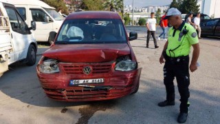 Samsunda trafik kazası: 2 yaralı
