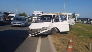 Samsunda trafik kazası: 5 yaralı
