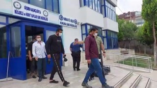 Sanayi bölgesinde 10 kaçak göçmen yakalandı