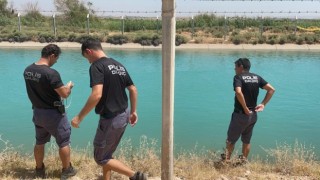 Şanlıurfada sulama kanalına düşen çocuğu arama çalışmaları sürüyor
