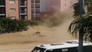 Şehir merkezinde ATV ile drift atan turistlere polisten ceza yağdı