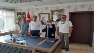 Şehit ailesinden Kaymakam Çiçeke teşekkür ziyareti