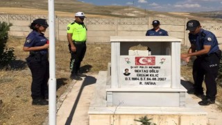 Şehit Polis Memuru Erdem Kılıçı meslektaşları unutmadı