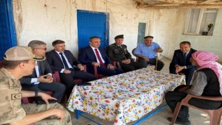 Şehit polis memurunun ailesine ziyaret
