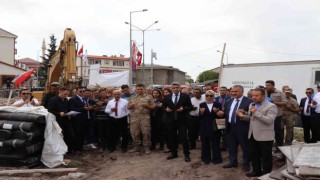Şenkayada Hükümet Konağı, Belediye ve Adliye Binası temeli atıldı