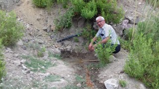 “Şifalı su kaynağı” üzeri kapatılarak, kullanılmaz hale getirildi!