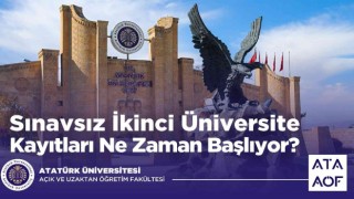 Sınavsız ikinci üniversite kayıtları devam ediyor