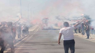 Sivasspora coşkulu uğurlama