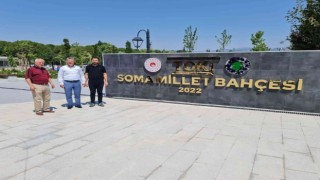 Soma Millet Bahçesi vatandaşın hizmetine sunuldu