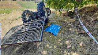 Somada traktörün altında kalan sürücü hayatını kaybetti
