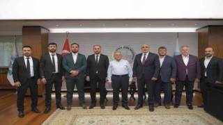 STK temsilcilerinden Başkan Büyükkılıça ziyaret