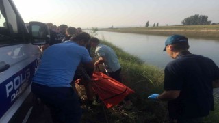 Sulama kanalında kaybolan gencin cesedi bulundu