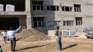 Talas Spor Lisesi inşaatı tüm hızıyla sürüyor