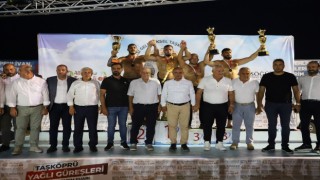 Taşköprüde kazanan Yusuf Can Zeybek oldu