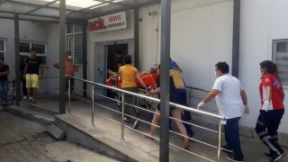 Tatil için geldiği Akçakocada boğulma tehlikesi geçirdi