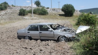 Tavşanlıda trafik kazası: 2 yaralı