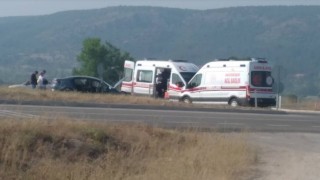 Tavşanlıda trafik kazası: 5 yaralı