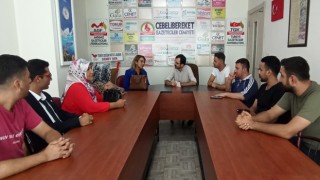 TDP İl Başkanı Şen, CGC’yi ziyaret etti