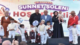 Tekkeköyde 300 çocuk erkekliğe ilk adımı attı