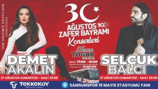 Tekkeköyde Zafer Bayramı konserle kutlanacak