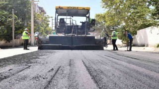 Tepebaşında üstyapı çalışmaları devam ediyor