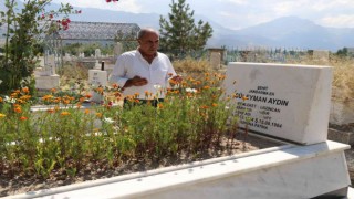 Teröre verilen ilk şehit Süleyman Aydın, şehadet yıldönümünde mezarı başında dualarla yad edildi