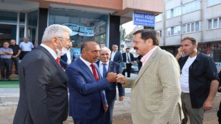 TOBB Başkanı Hisarcıklıoğlu, Oltuyu ziyaret etti