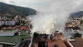 Tokatta korkutan yangın